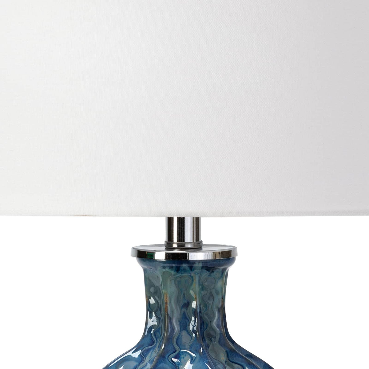 Antigua Ceramic Table Lamp Blue