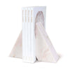 Othello Marble Bookends White