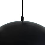Peridot Large Black Dome Pendant