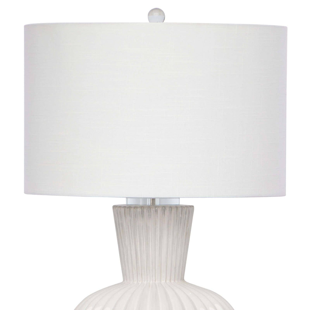 Madrid Ceramic Table Lamp White