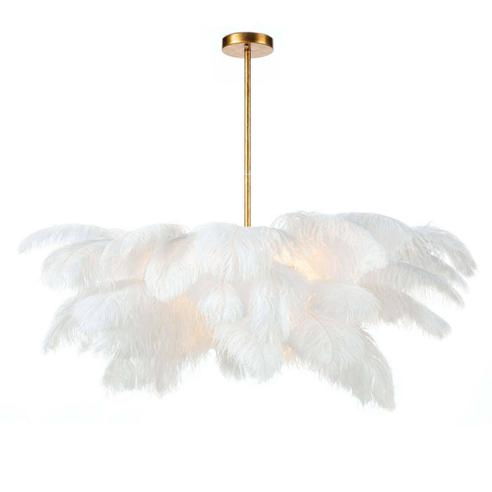 Josephine Feather Chandelier