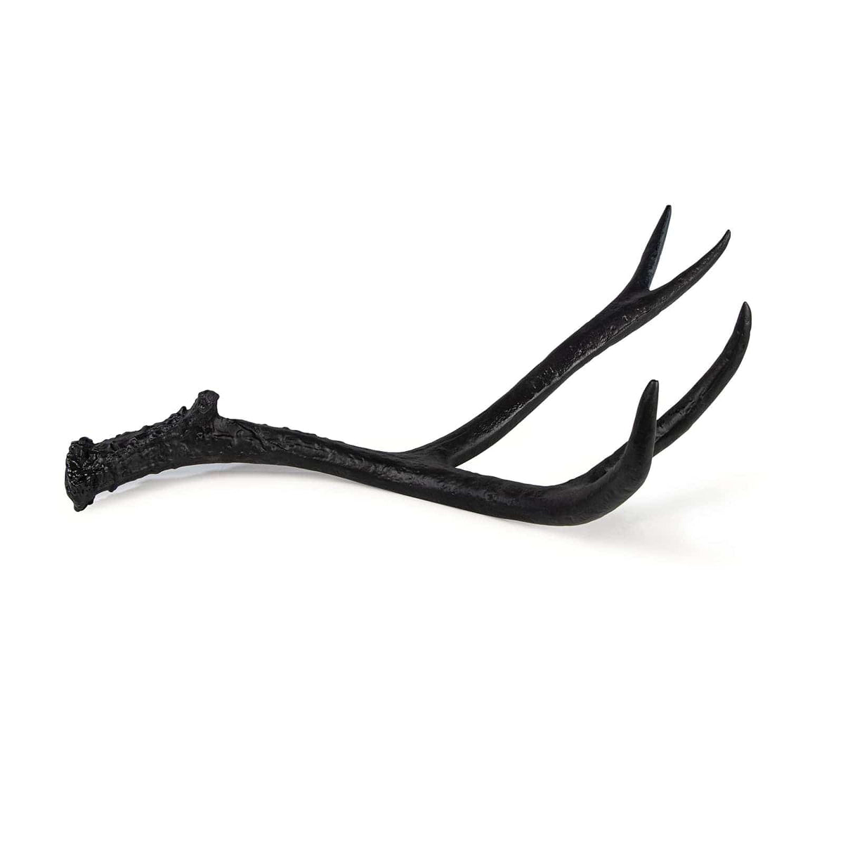 Black Faux Antler Decor Object