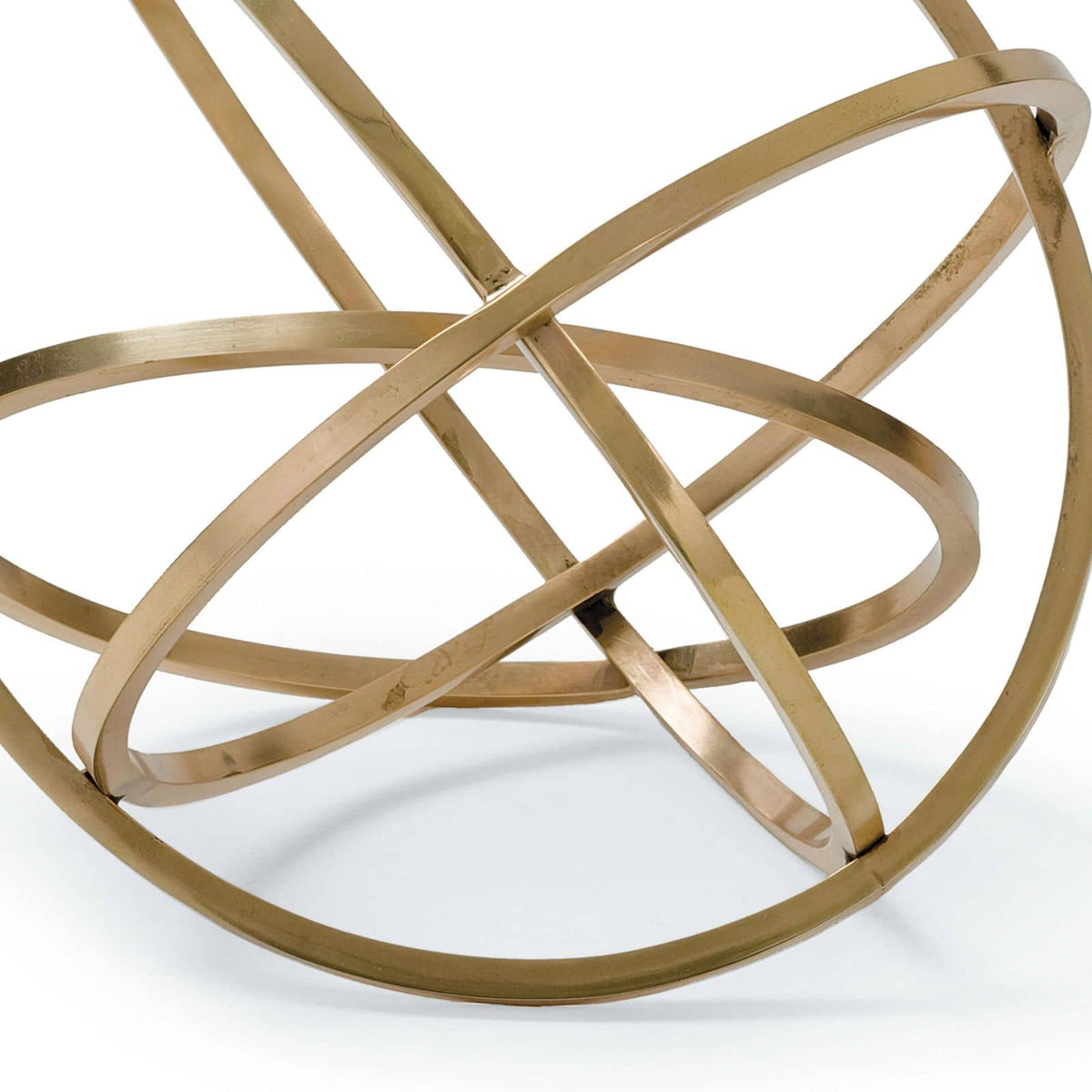 Ellipse Table Top Accessory Brass