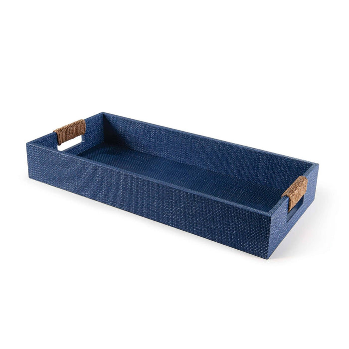 Logia Rectangle Tray Small Indigo