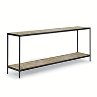 Herringbone Console Table