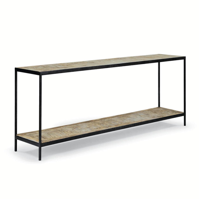 Herringbone Console Table