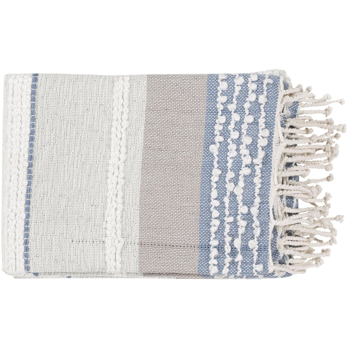 Manteo Denim Multi Colored Throw