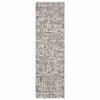 Nebulous Ivory Abstract Casual Rug