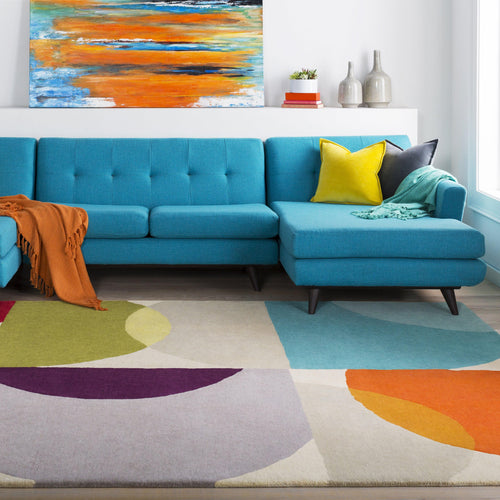 Scion Multicolored Wool Hand Tufted Rug