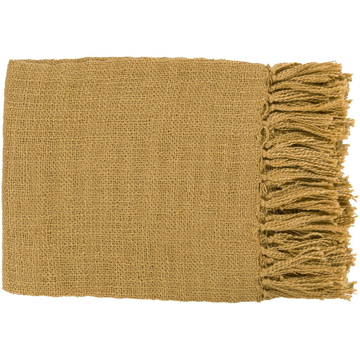 Tilda Mustard Acrylic Throw