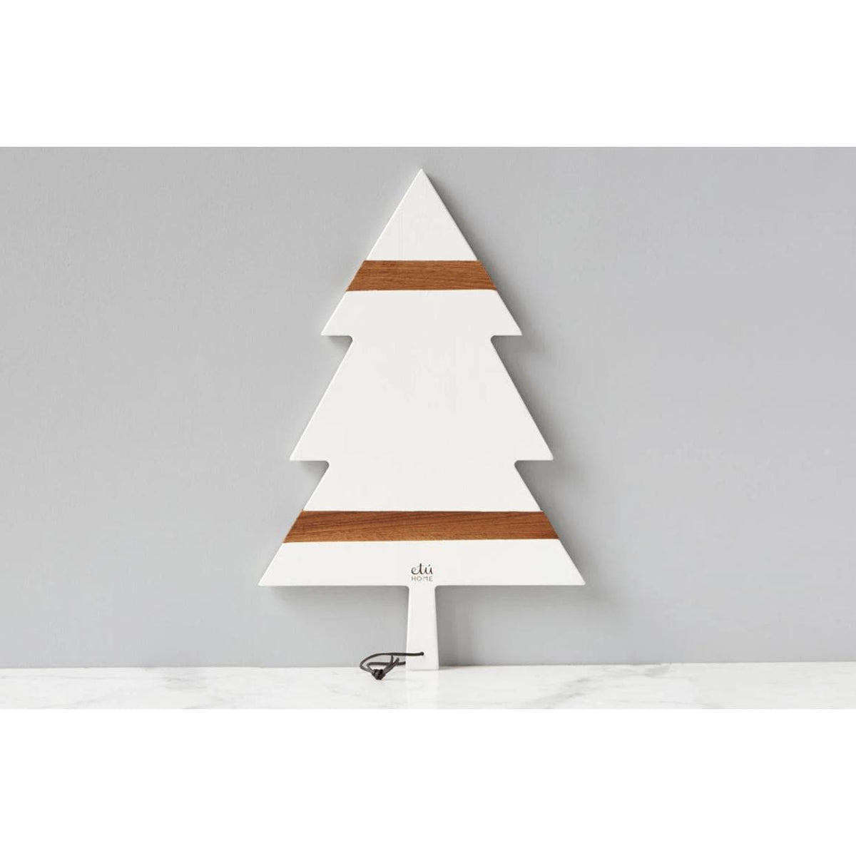 White Mod Tree Charcuterie Board, Large