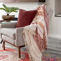 Yemaya Rose Woven Blanket