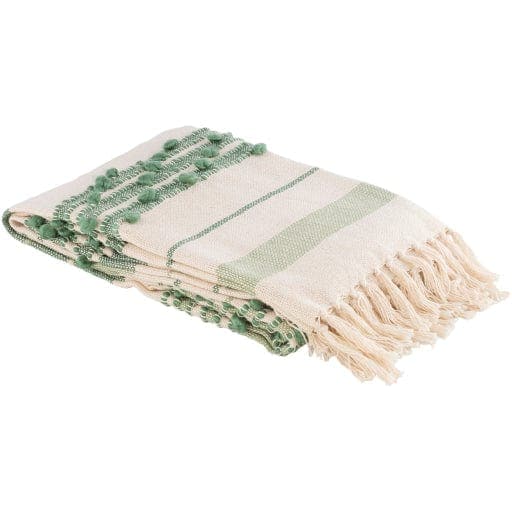 Yemaya Mint Woven Blanket