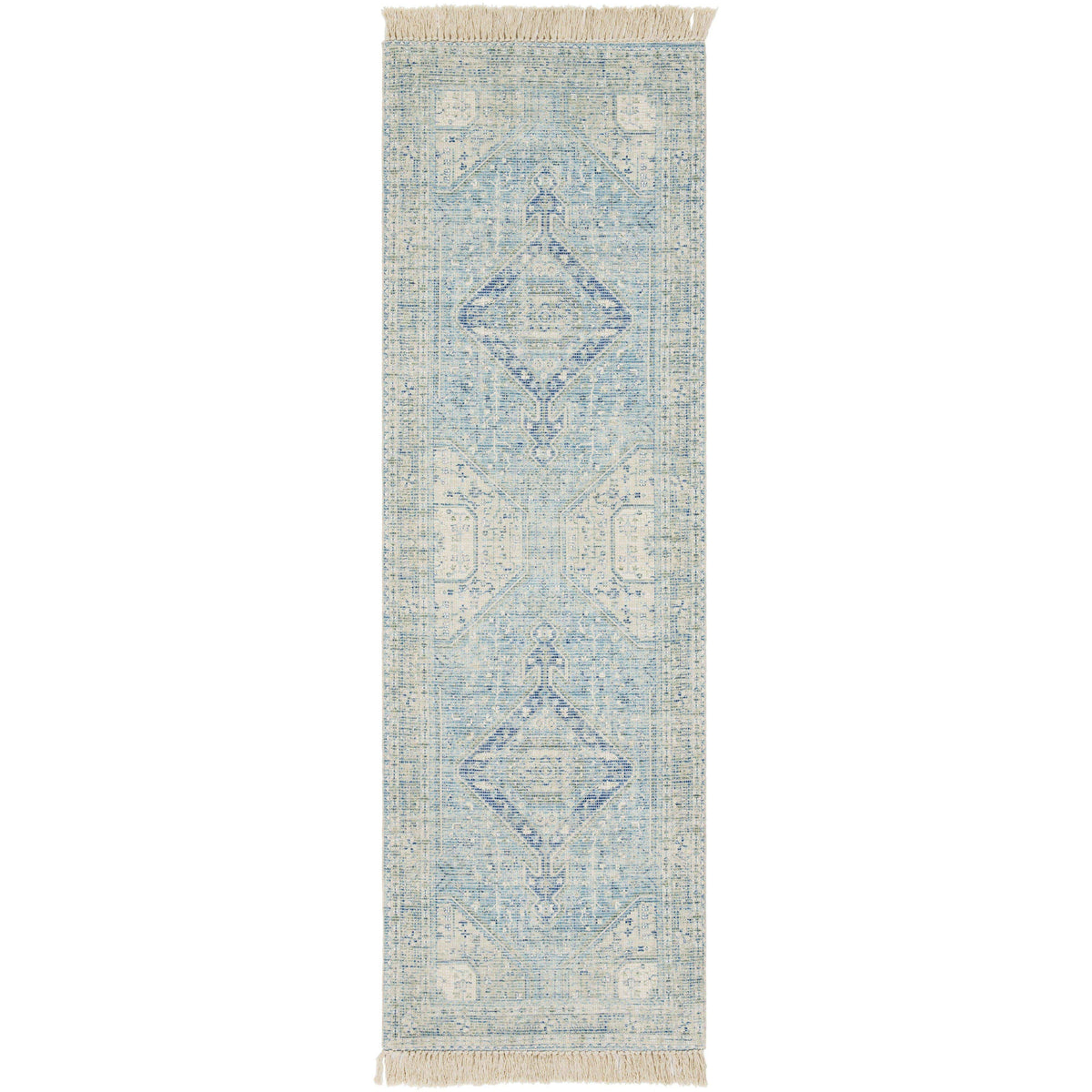 Zainab Sky Blue Hand Woven Rug